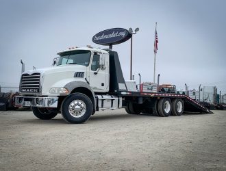 2012 MACK GU533 HYDRATAIL TRUCK 010089
