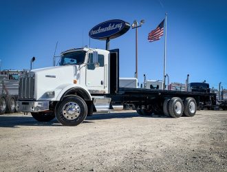 2013 KENWORTH T800 FLATBED TRUCK 349413