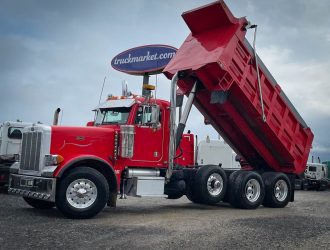 2003 PETERBILT 379 TRI AXLE DUMP TRUCK 589557