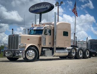 2014 PETERBILT 389 TRI-AXLE GLIDER 244239