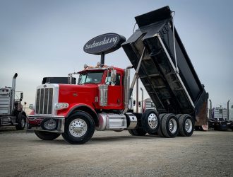 2017 PETERBILT 389 TRI AXLE DUMP TRUCK 441940
