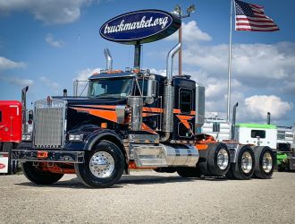 2017 KENWORTH W900L TRI AXLE PRE ELOG GLIDER KIT 205301SL