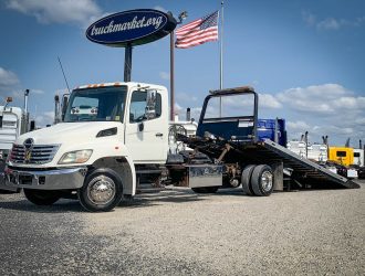 2008 HINO 268 ROLLBACK TRUCK S50078