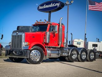 2001 PETERBILT 378 TRI AXLE DAYCAB 533272