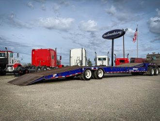 2012 FELLING FT-70-2 HYDRATAIL DROP DECK TRAILER 042454