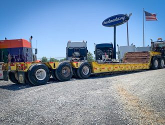 1978 LOAD KING 403DF LOWBOY TRAILER 7534