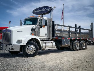 2012 KENWORTH T800 FLATBED TRUCK 336022