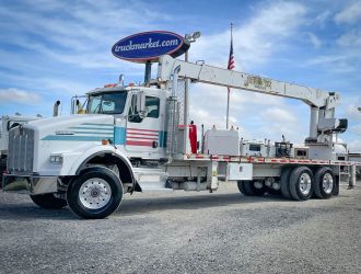 2005 KENWORTH T800 CRANE TRUCK 110938