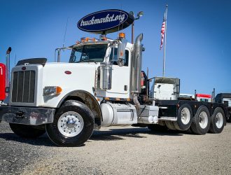2008 PETERBILT 367 TRI AXLE HYDRAULIC WINCH TRUCK 760046