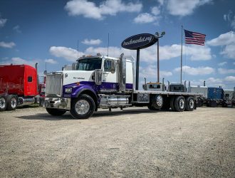 2015 WESTERN STAR 4900 FLATBED SLEEPER GC4735