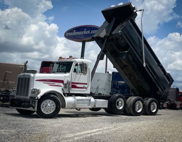 2000 Peterbilt 378 Tri Axle Dump Truck 492050