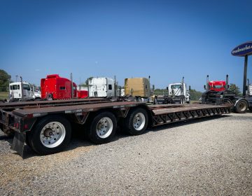 2007 Trail King Tk110hdg Tri Axle Lowboy 098262