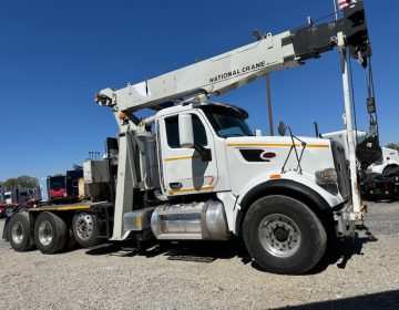 2016 Peterbilt 567 Tri Axle Boom Truck 352263