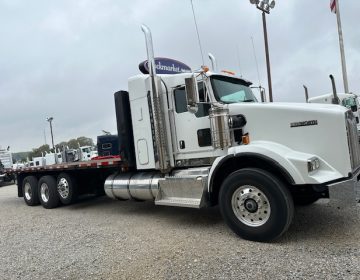 2015 Kenworth T800 Tri Axle Flatbed 454645