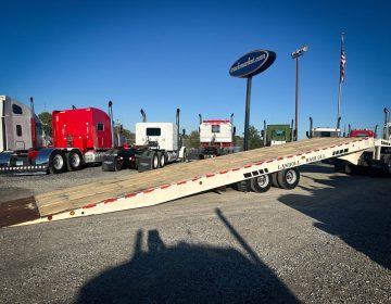 1998 Landoll 660 Traveling Axle Trailer A09666